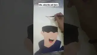 Gojo saturo painting #gojosaturo #gojo #saturo #saturogojo #painting #youtubeshorts  #short #anime