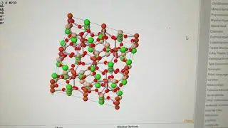 Kristalna re&scaron;etka granatov (garnets)