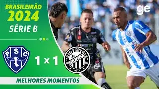 PAYSANDU 1 X 1 OPER&Aacute;RIO-PR | MELHORES MOMENTOS | 12&ordf; RODADA BRASILEIR&Atilde;O S&Eacute;RIE B 2024 | sportv