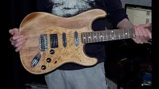 HSS накладка из дерева - Loaded Maple Wood Pickguard