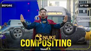 Marvel Doctor Strange VFX Blue Screen Keying in Nuke | Speed Compositing Breakdown