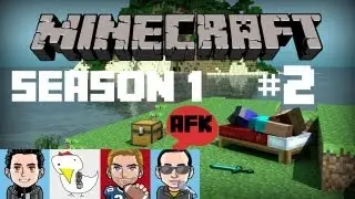 MINECRAFT SEASON 1 #2 [HD] ~ &Uuml;berleben! ~ Let's Play Together Minecraft