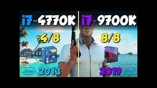 i7 4770K vs. i7 9700K | RTX 2080 Ti | Test in 8 Games