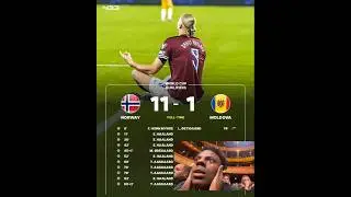 Norway vs Moldova results 🔥