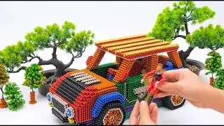 DIY Mini Car Build 🚘 LEGO & Magnetic Balls Mini Cooper 2026 (Relaxing Video)