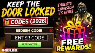 Keep the Door Locked Codes (2026) | Roblox 