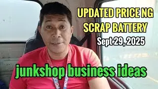 UPDATED PRICE NG SCARP BATTERY SA REKTAHAN NG MGA JUNKSHOP 