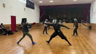 Rapier Sparring - Matteo vs Rui