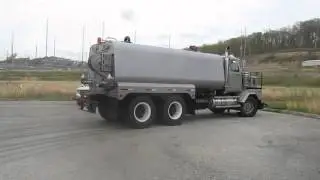 Heavy Spec HEC HH6KS-HD 6,000 gallon water tank on New Western Star 4900HD chassis