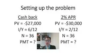 Cash back versus low APR