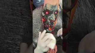 #shorts realistic tattoo detail | EMALLA ELIOT cartridges