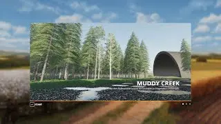 FS19 Muddy Creek Logging Map Fly Thru