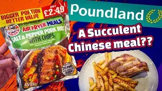 POUNDLAND Salt and Pepper Pork Ribs with Chips Air Fryer Meals by MJ's Diner