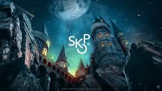 Harry Potter Ambience with music ⚡⚯🧹📖🐉🧙🏻&zwj;♂️Hogwarts at night. #Hogwarts #ASMR #ambience #harrypotter