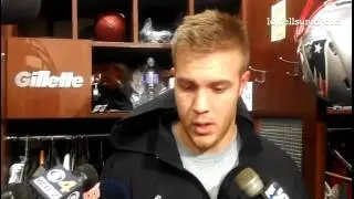 Punter Ryan Allen talks about the Patriots miscues on special teams during loss to Eagles @lowellsun