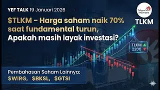 Analisa & Prediksi  saham $TLKM YEFTalk edisi 19 Januari 2026