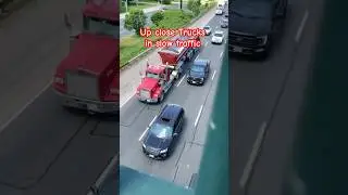 #automobile #trucker #traffic #upcloseandpersonal #truckconvoy #roadsidewonders #highwayadventures