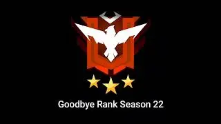 Goodbye Rank Season 22 Free Fire #Shorts