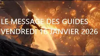 LE☎️MESSAGE📝DES😇GUIDES🛡️    ⏰VENDREDI 📅16 JANVIER 2026💫✨🍀🤞✌️💝🎁🤷🏼‍♀️😉🙏