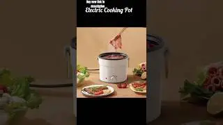 Electric Cooking Pot Low Power Hot Pot Multifunction Breakfast Machine Steamer Non-stick Frying pan