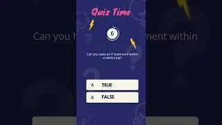 Quiz Time  