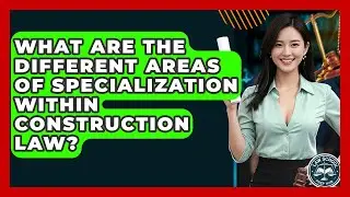What Are The Different Areas Of Specialization Within Construction Law? - Law School Prep Hub