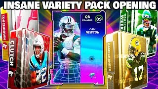 HUGE PULL! INSANE VARIETY PACK OPENING FOR FLASHBACK CAM NEWTON! | MUT 22 PACK OPENING