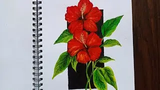 Flower painting tutorials | with Acrylic paints @DepictionBox