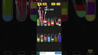 Playing Soda Sort Puzzle Level 5618-5629