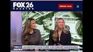 On Air: CollegeToCareer.org on Fox 26 in Houston #collegeadvice #collegeprep #scholarships