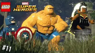 LOS HEROES SE INFILTRAN EN LA ISLA DE MAGNETO! | Lego Marvel Super Heroes Ep11