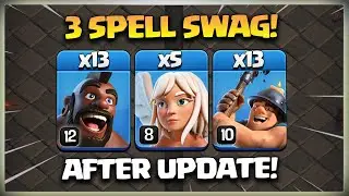 Stronger After Update🔥TH15 Hybrid | Queen Charge Hog Miner Attack Strategy in coc | Best Th15 Attack