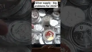 Silver Supply Issues = Chaos? #silver #gold #coin #history #silverstacking #platinum