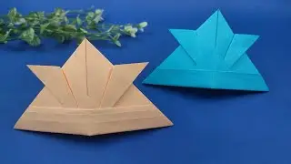 Folding Samurai Hat From Paper | DIY Komorebi