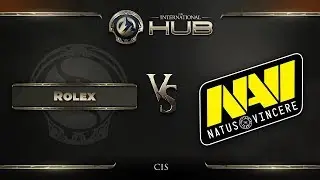 Rolex vs NaVi - TI8 CIS Open Qualifiers: Round of 64 - @ODPixel @Sheever