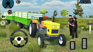 Tractor Games 2026 | HMT 4x4 Realistic Cargo Tractor Offroad Driving | Android GamePlay