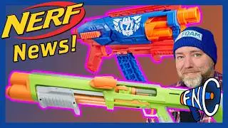 #64 3D Printed Nerf Shotgun? High Powered Air Blaster & More Nerf News! | Foam News Collective