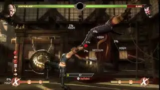 Mortal Kombat 9-Sonya Blade Combo