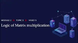Logic of Matrix multiplication || DSA || C Programming
