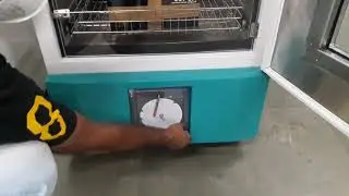 Blood bank refrigerator