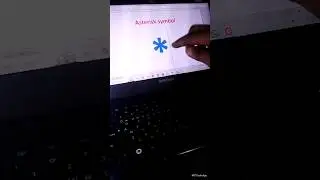 Asterisk ✳️ symbol tricks in Microsoft