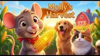 Molly the Mouse & The Big Stormy Harvest! 🌽⛈️ | Read-Aloud Story for Kids