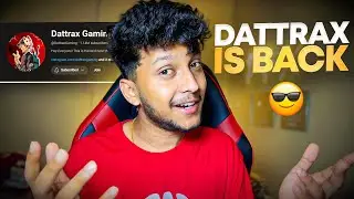 DATTRAX IS BACK! HOW MY CHANNEL WAS HA*CKED!