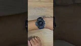 Gshock GPR-H1000 - Measuring heart rate