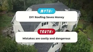 DIY Roofing Myths vs Facts Danbury CT | Mighty Dog Roofing #DanburyCT #roofingmyths #CTRoofExperts