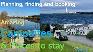 How to plan, find and book campsites and places to stop over - Part 1