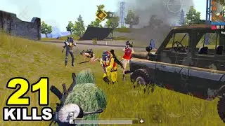 Rushing Enemies in LIVIK MAP - SOLO VS SQUAD | PUBG MOBILE