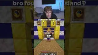 bro found the EFN island LMAO in Minecraft