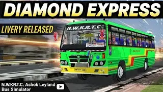 🔰😍DIAMOND💎EXPRESS BUS MOD RELEASED FOR BUS SIMULATOR INDONESIA|| DIAMOND EXPRESS LIVERY FOR BUSSID🔥🔥