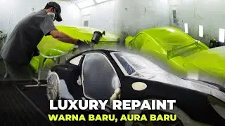 Full Repaint Porsche - Proses Ganti warna yang bikin melirik
